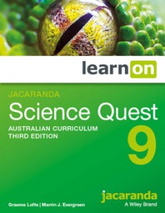 Jacaranda Science Quest 9 Australian Curriculum Third Edition