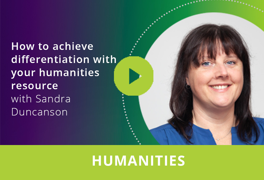 How to achieve differentiation with your humanities resource webinar thumbnail