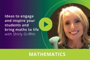 Ideas to engage and inspire your students and bring maths to life webinar thumbnail
