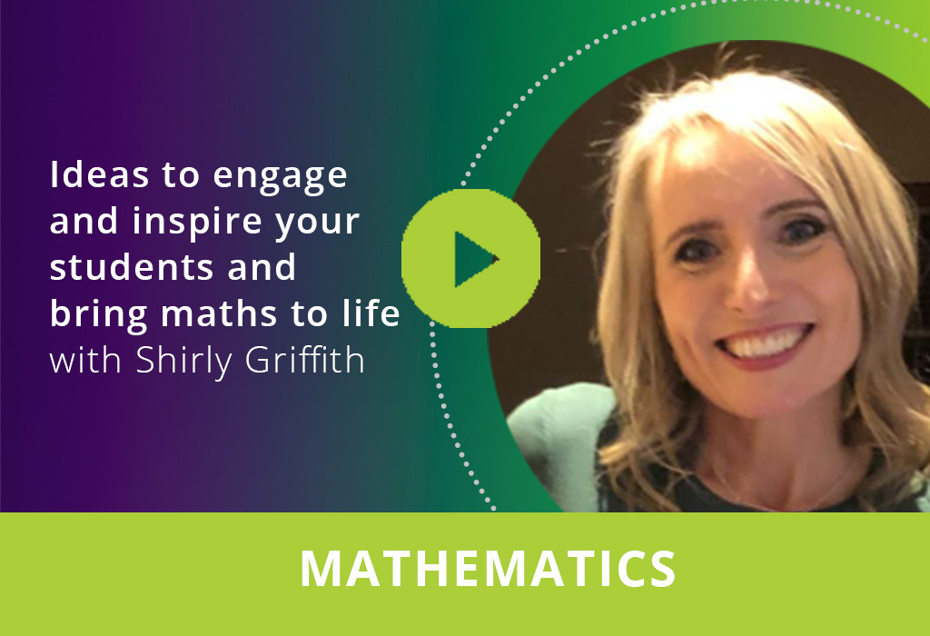 Ideas to engage and inspire your students and bring maths to life webinar thumbnail