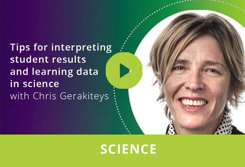 Tips for interpreting student results and learning data in science webinar thumbnail