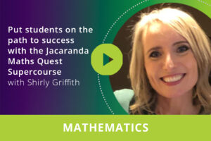 Put students on the path to success with the Jacaranda Maths Quest Supercourse